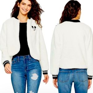 Super Soft Mickey’s Surprise Face Bomber Jacket